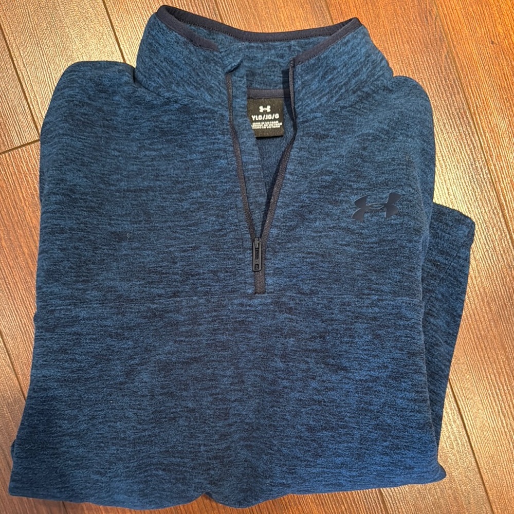 Under Armour Navy Half-Zip Pullover